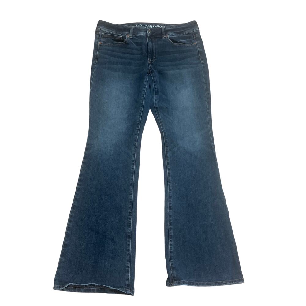 American Eagle Kick Boot Jeans Size 12 Long